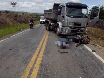 Bom Jesus da Serra: Motociclista morre na BA-640