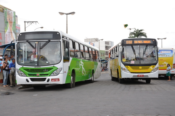 Horários de cinco de linhas de ônibus de Vitória da Conquista