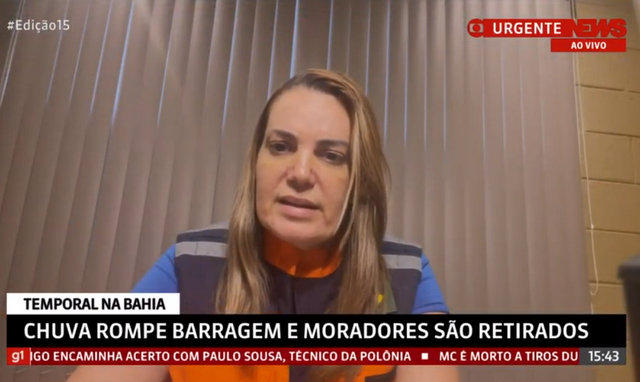 Sheila Lemos é Entrevistada Ao Vivo Na Globo News ‘zona Rural De Vitória Da Conquista Está 